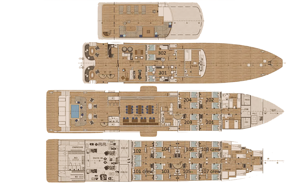 plan bateau