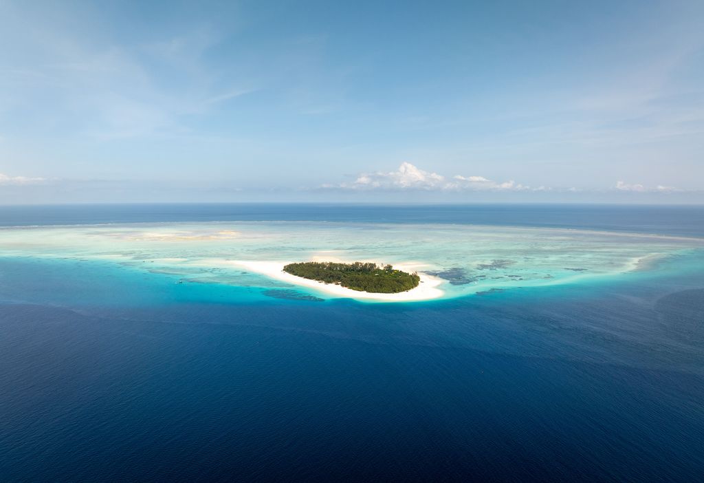 île vue drône