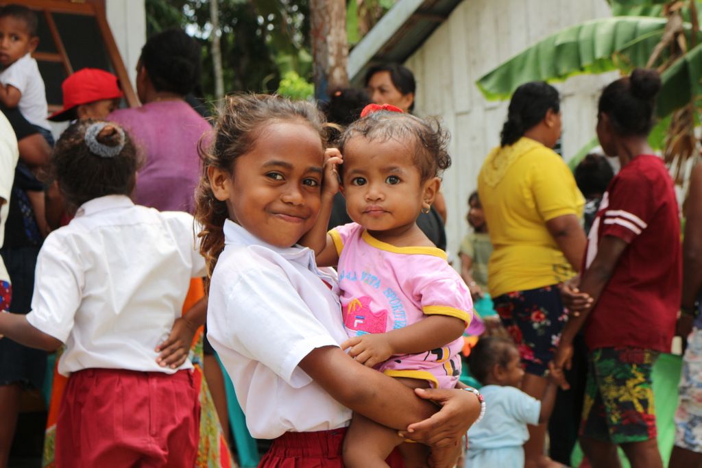enfants du village