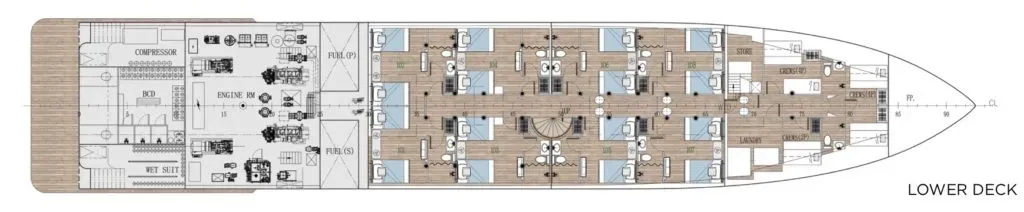 plan bateau