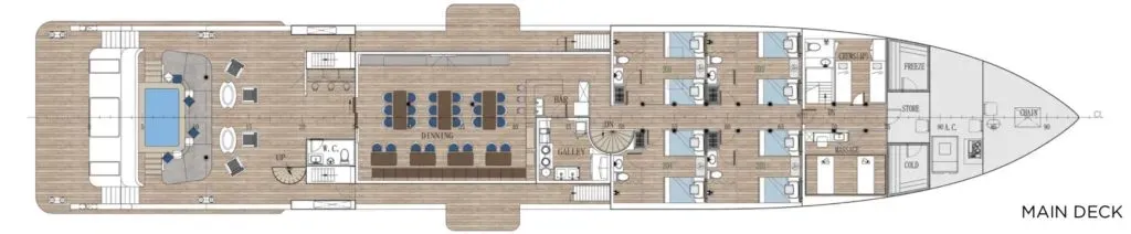 plan bateau