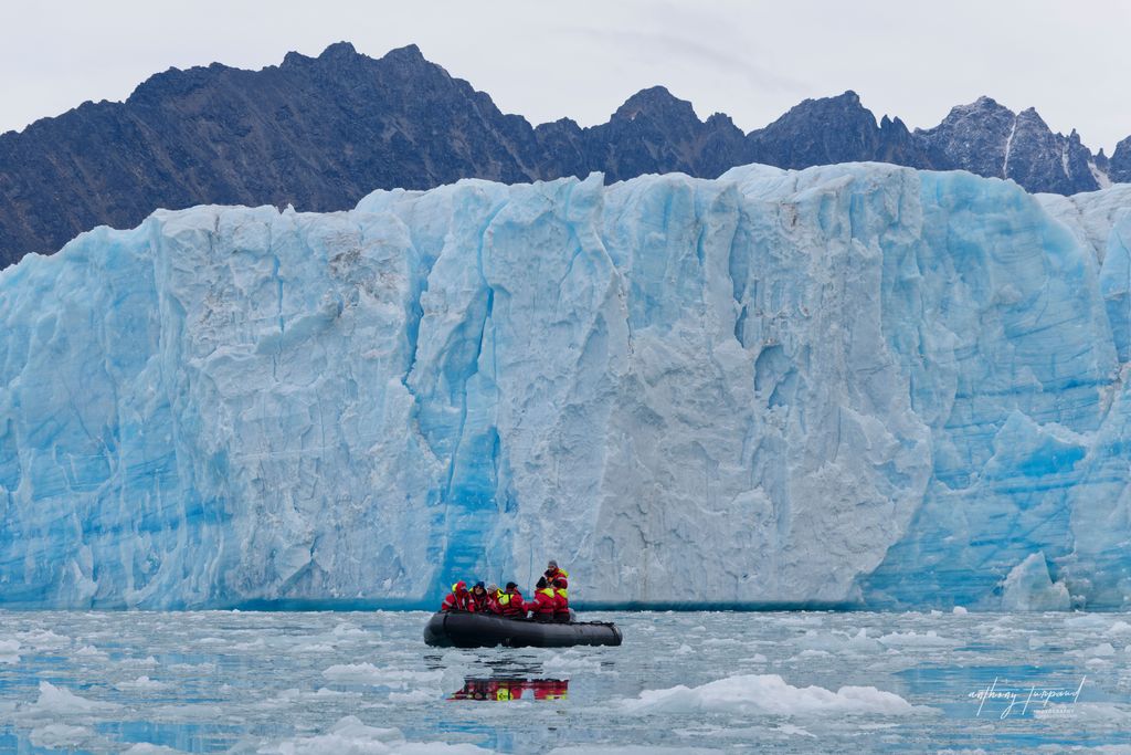 zodiac expédition glacier