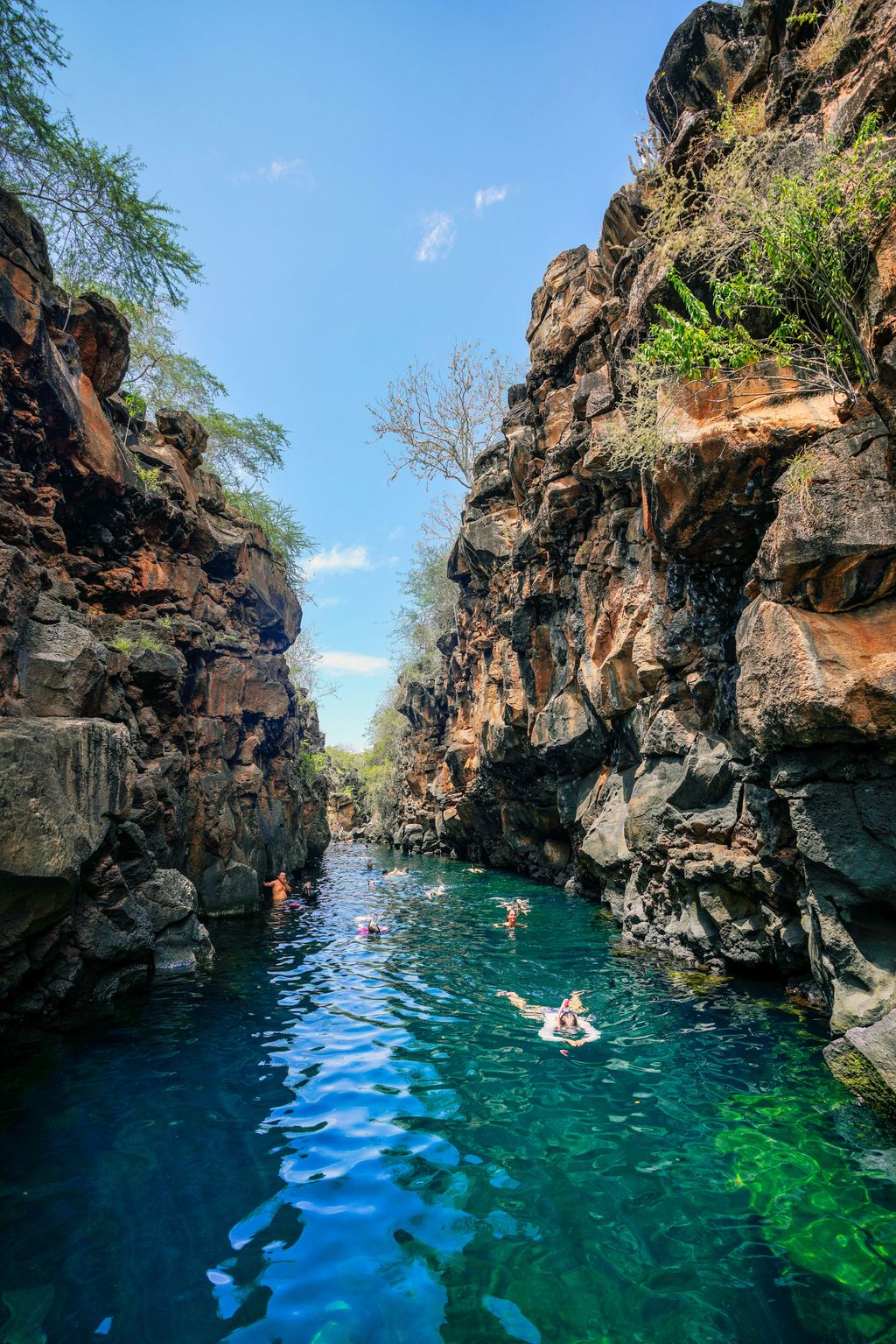 paysage naturel baignade touriste