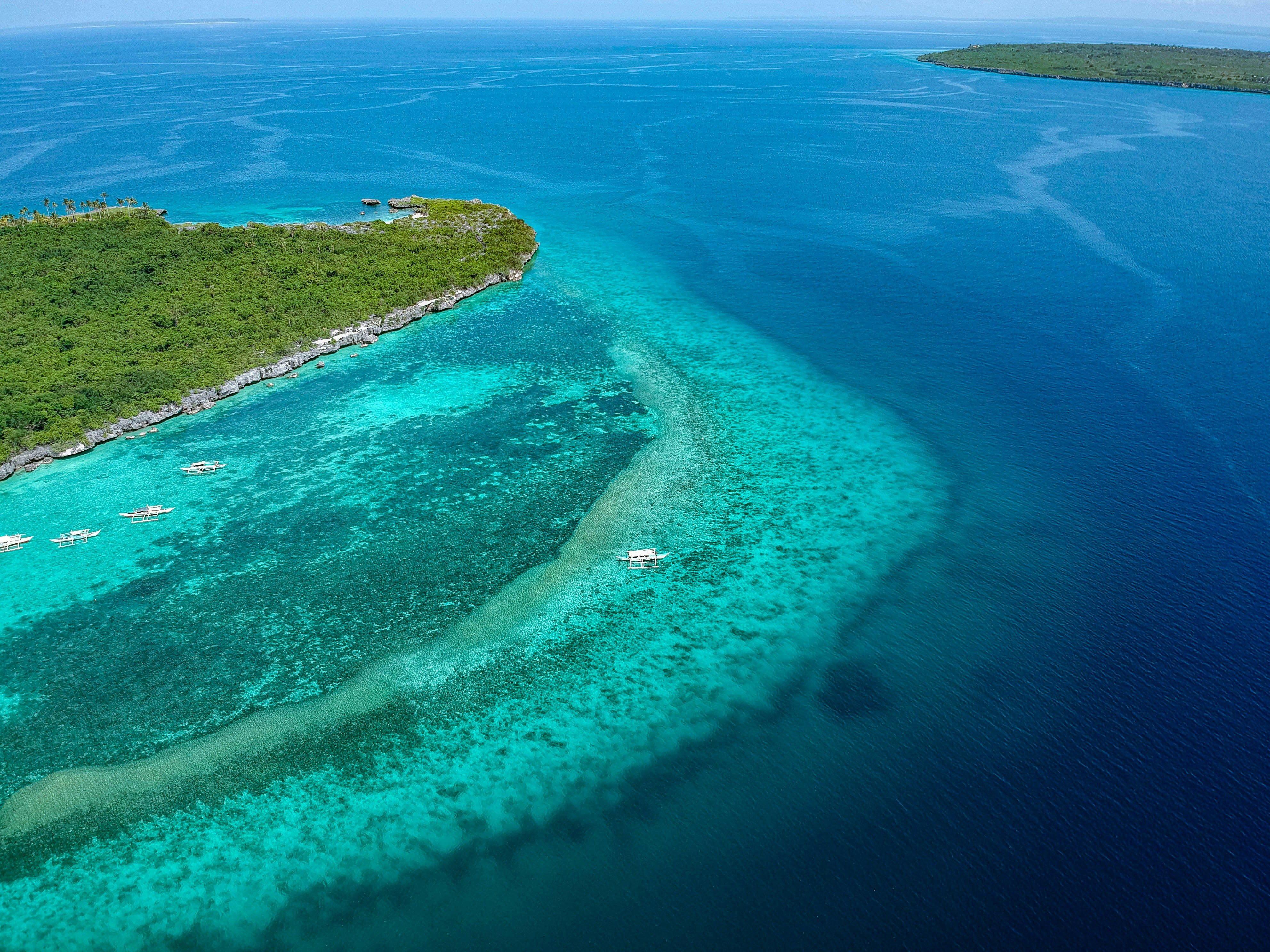 île de Cebu vue du ciel