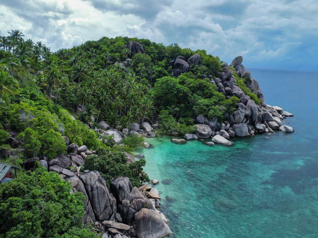 koh tao mer paysage