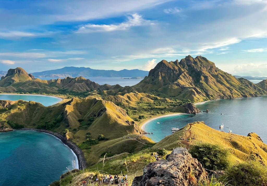 komodo vue panoramique
