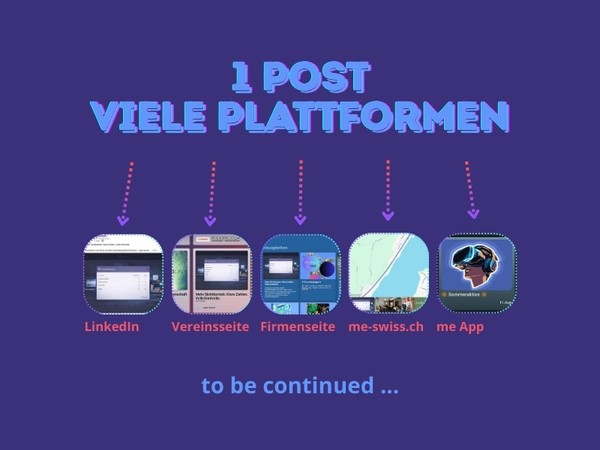 👀 Unsere Formel: + Reichweite und - Aufwand. Dein me Post auch auf LinkedIn!