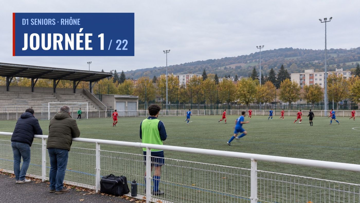 D1 Rhône, J1 : Vaulx et Bron frappent fort d'entrée