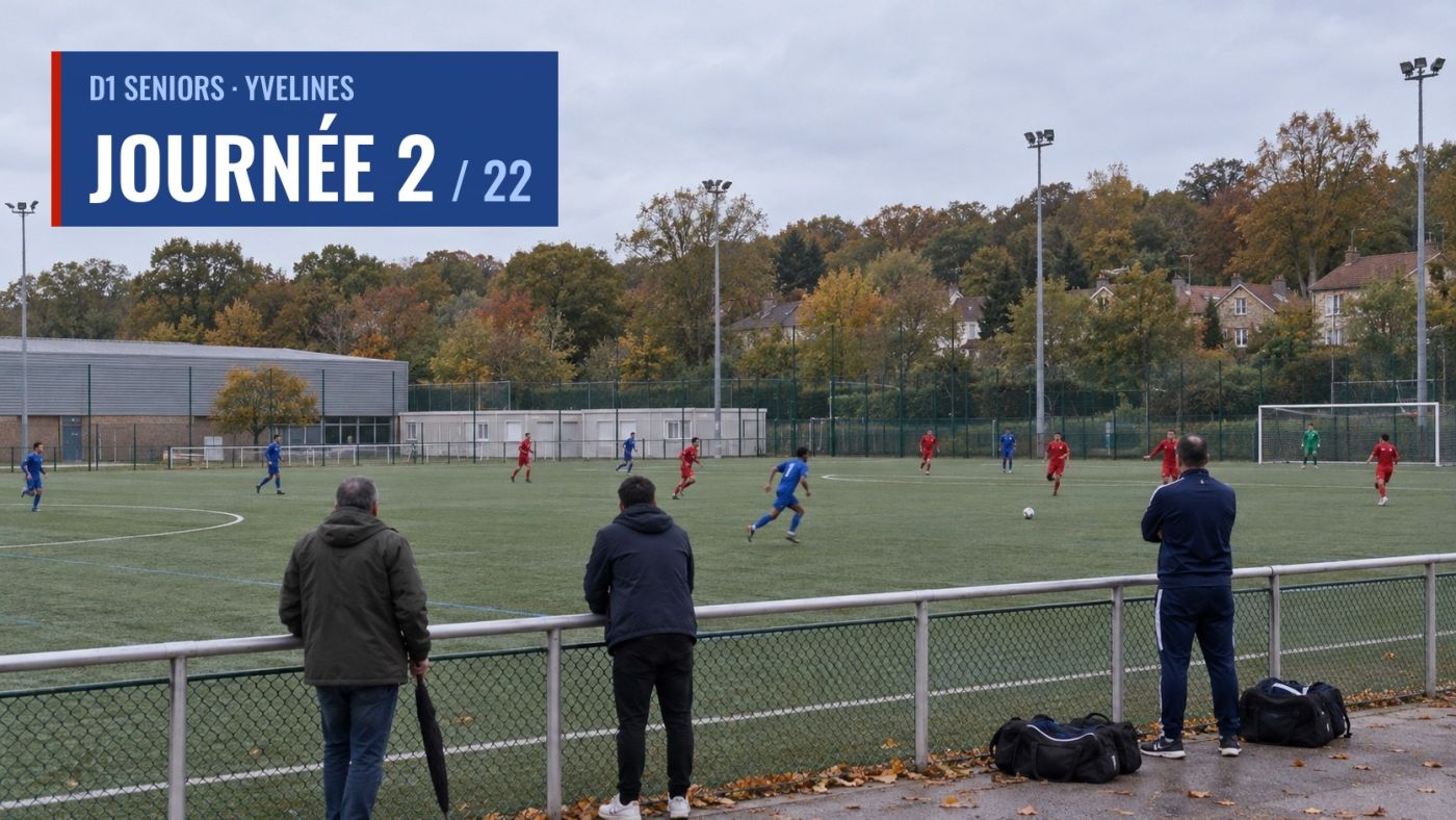 D1 Yvelines, J2 : Guyancourt prend la tête, Le Chesnay frappe fort