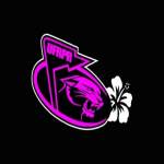 logo Union Filles Rugby Pantheres Roses