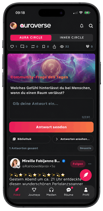 Räume, Chats und Kreise