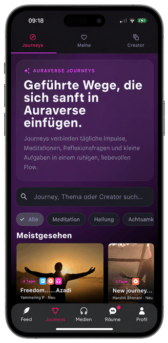 Journeys Übersicht