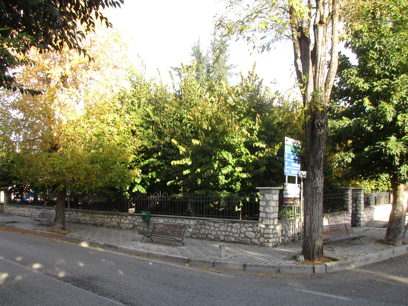 Parco della Rimembranza di Goriano Sicoli