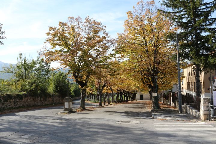 Viale della Rimembranza di Pacentro