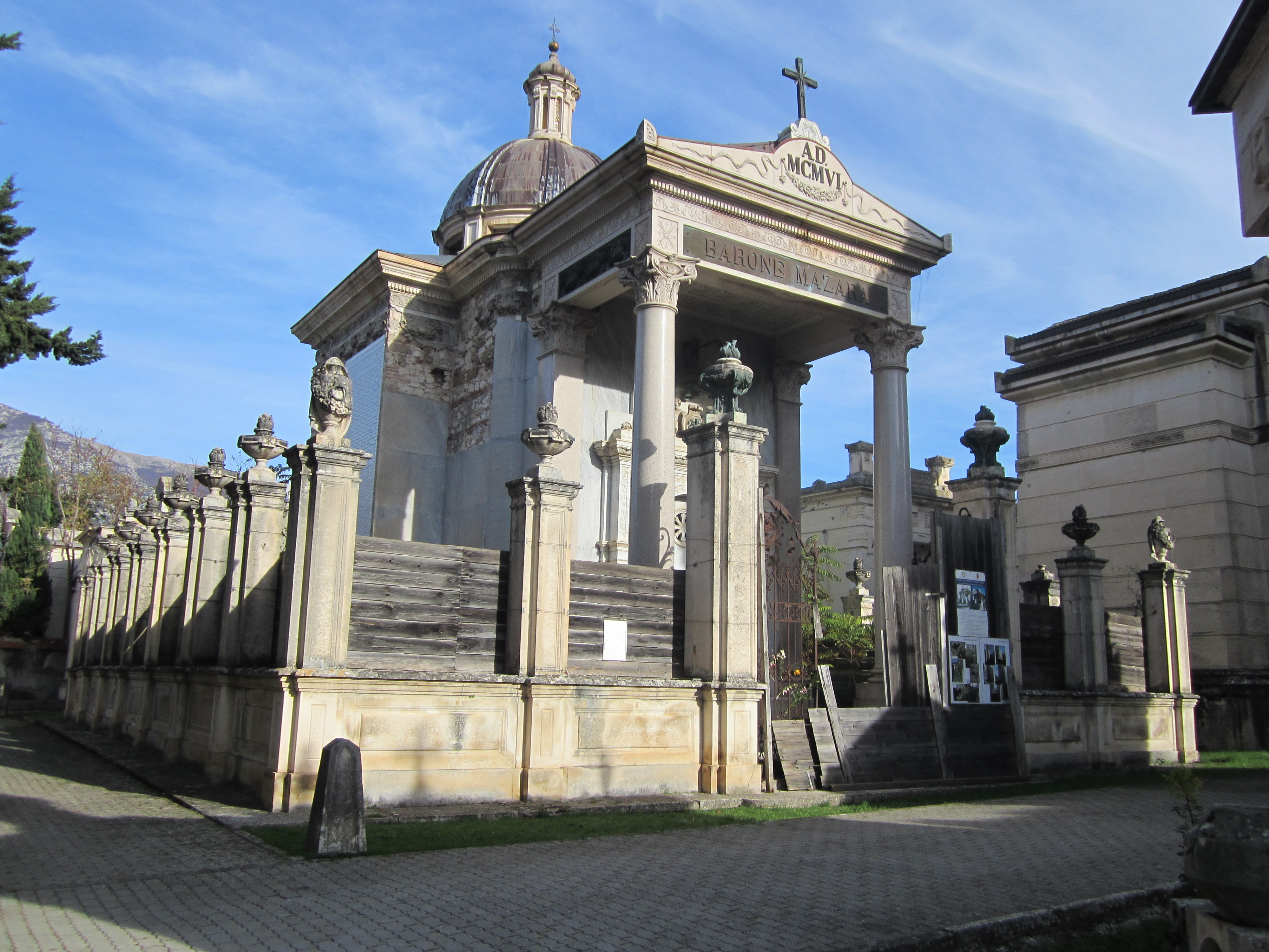 Cappella cimiteriale Barone Mazara