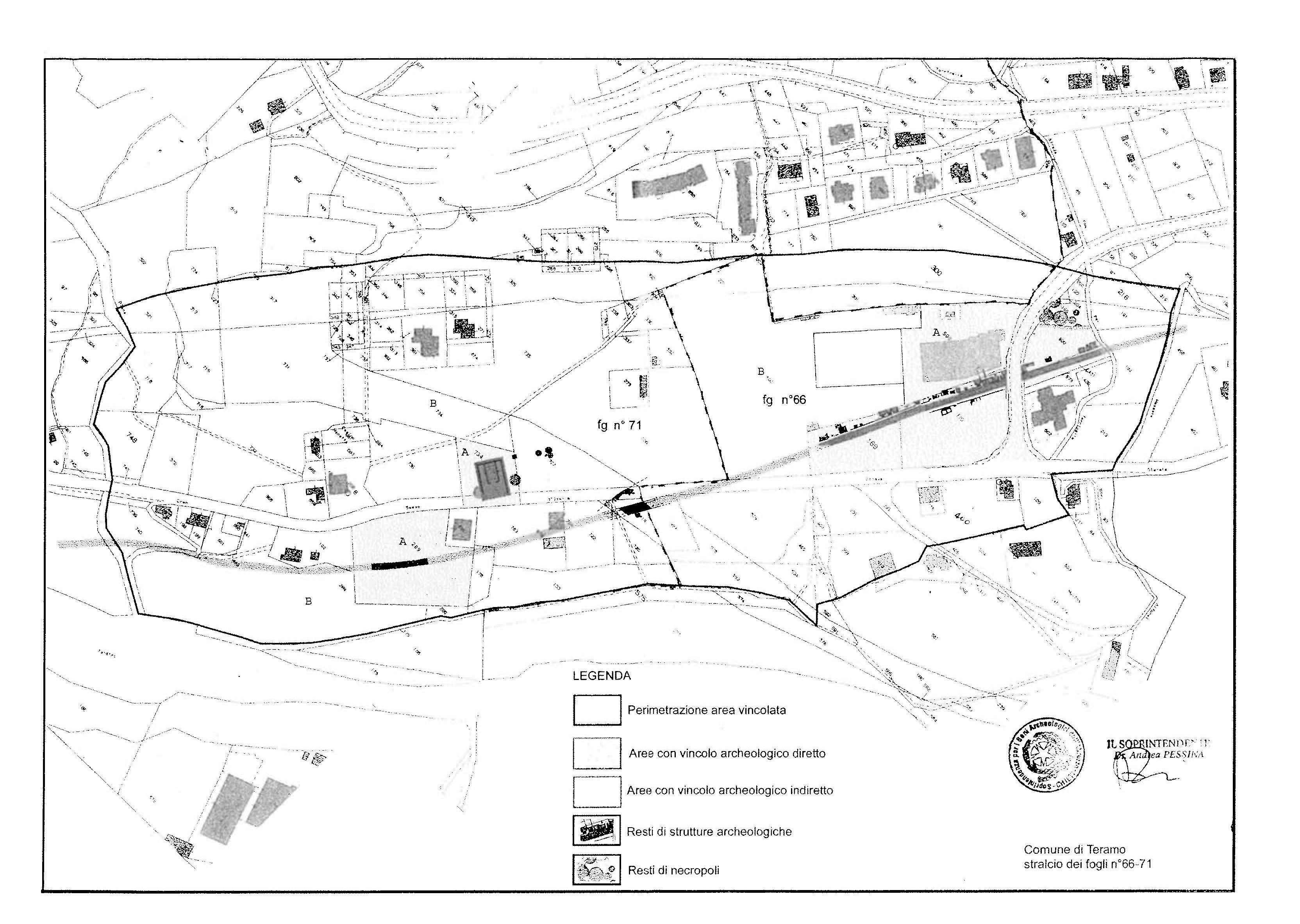 necropoli, area ad uso funerario