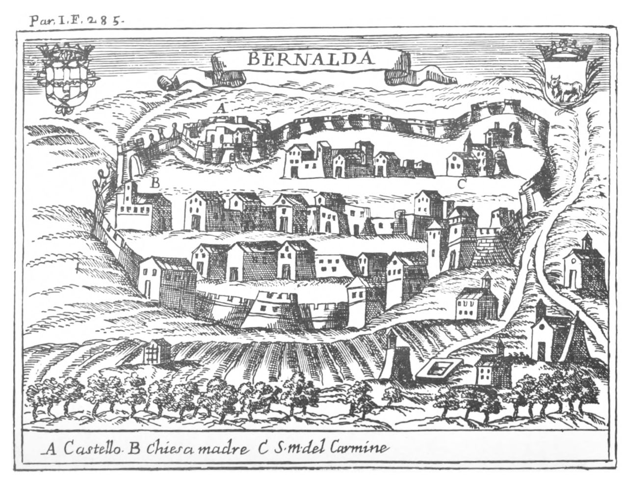 centro storico, di pianura, Bernalda