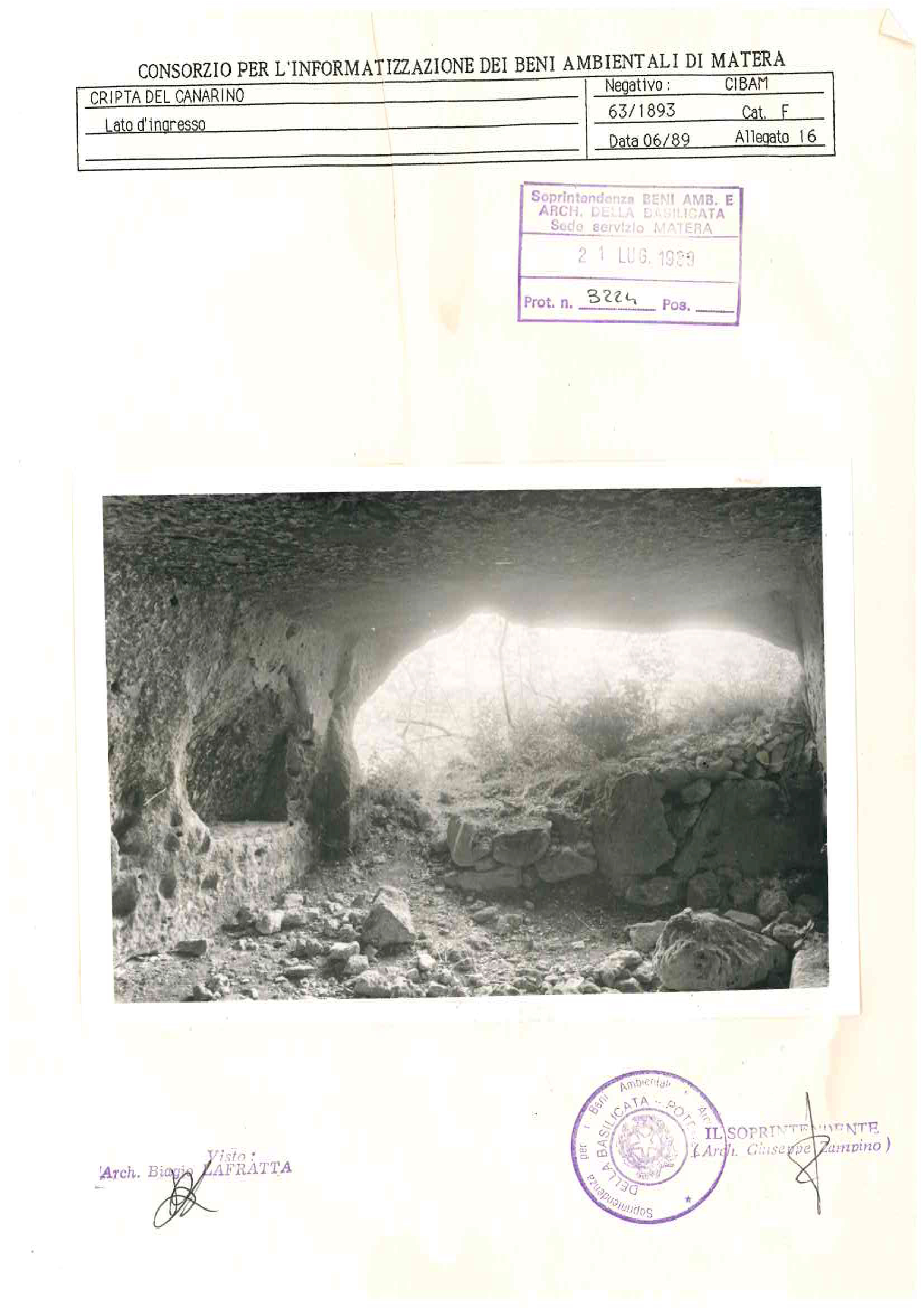 Cripta del Canarino