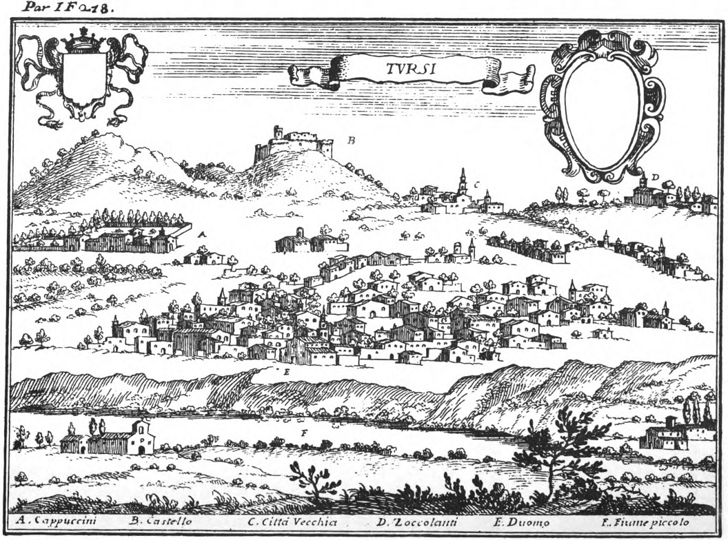 centro storico, collinare, di crinale, spontaneo, Tursi
