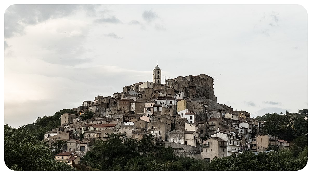 centro storico, di crinale, montano, Cancellara