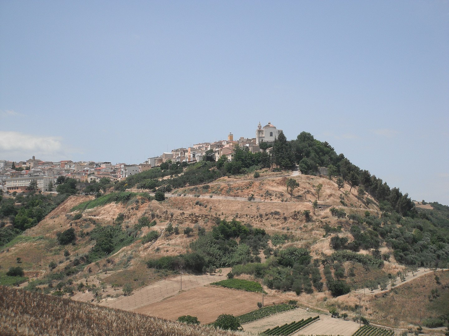 centro storico, di crinale, lineare, Montemilone