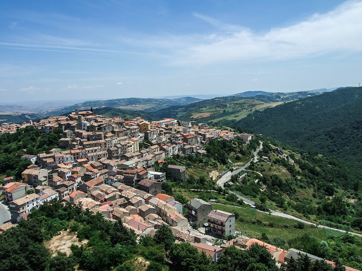 centro storico, montano, di crinale, Pietragalla