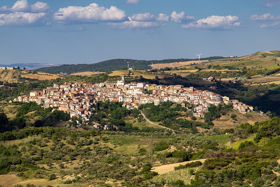 centro storico, di crinale, Ripacandida