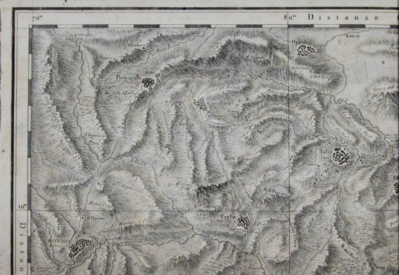 centro storico, di crinale, Tolve, Culba , Tulbium , Tulbe , Tulbia