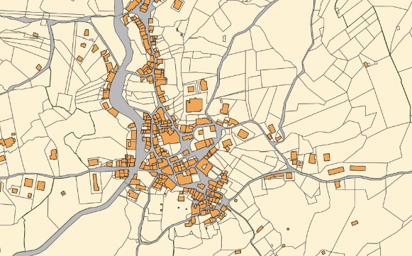 centro storico, collinare, agricolo, radiale, Argusto