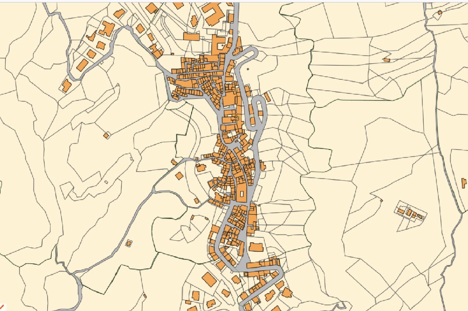 centro storico, di crinale, collinare, agricolo, Settingiano, Sittingiano