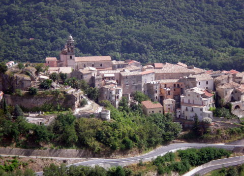 centro storico, di crinale, difensivo, Belmonte Calabro, Bellomontis castrum