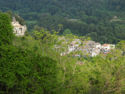 centro storico, di mezzacosta, difensivo, Falconara Albanese, Falcunaria