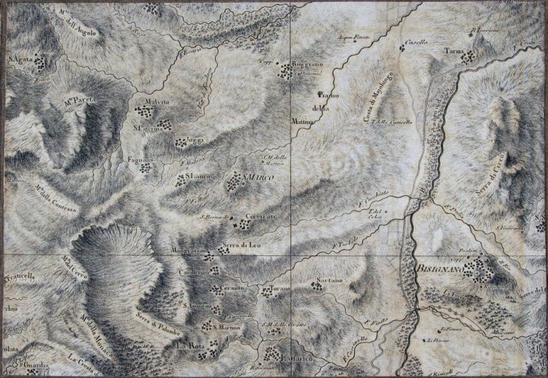 centro storico, collinare, di crinale, lineare, Lattarico, Lactorrici