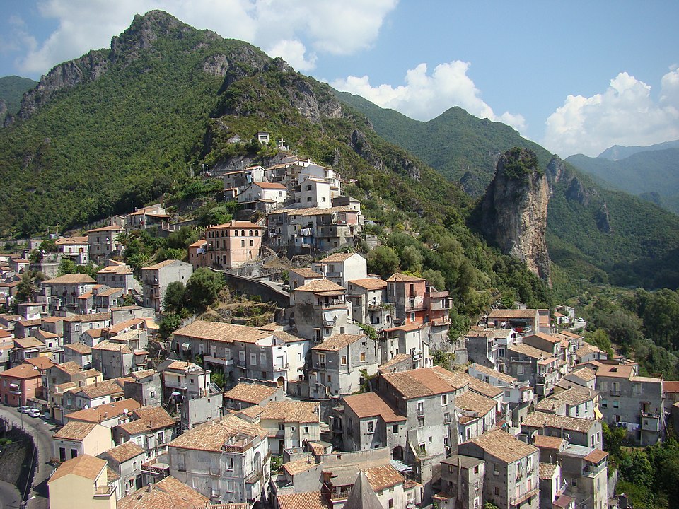 centro storico, di fondovalle, religioso, Orsomarso, Abystron , Ursomarcius
