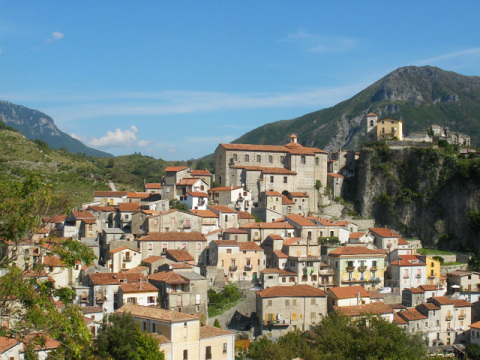 centro storico, difensivo, Papasidero