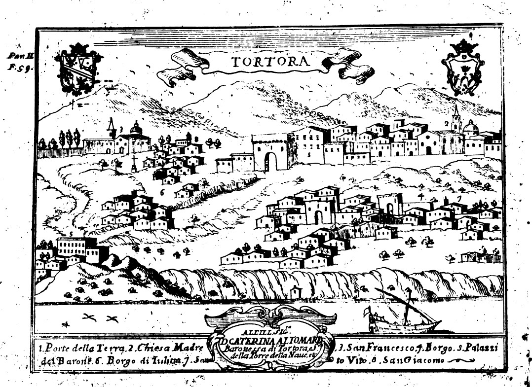centro storico, di crinale, collinare, spontaneo, Tortora, Blanda , Blanda Julia , Julitta , Tortora