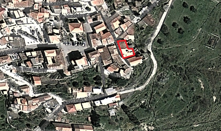 Insediamento case: Casa Mesiano e Casa Cuppari