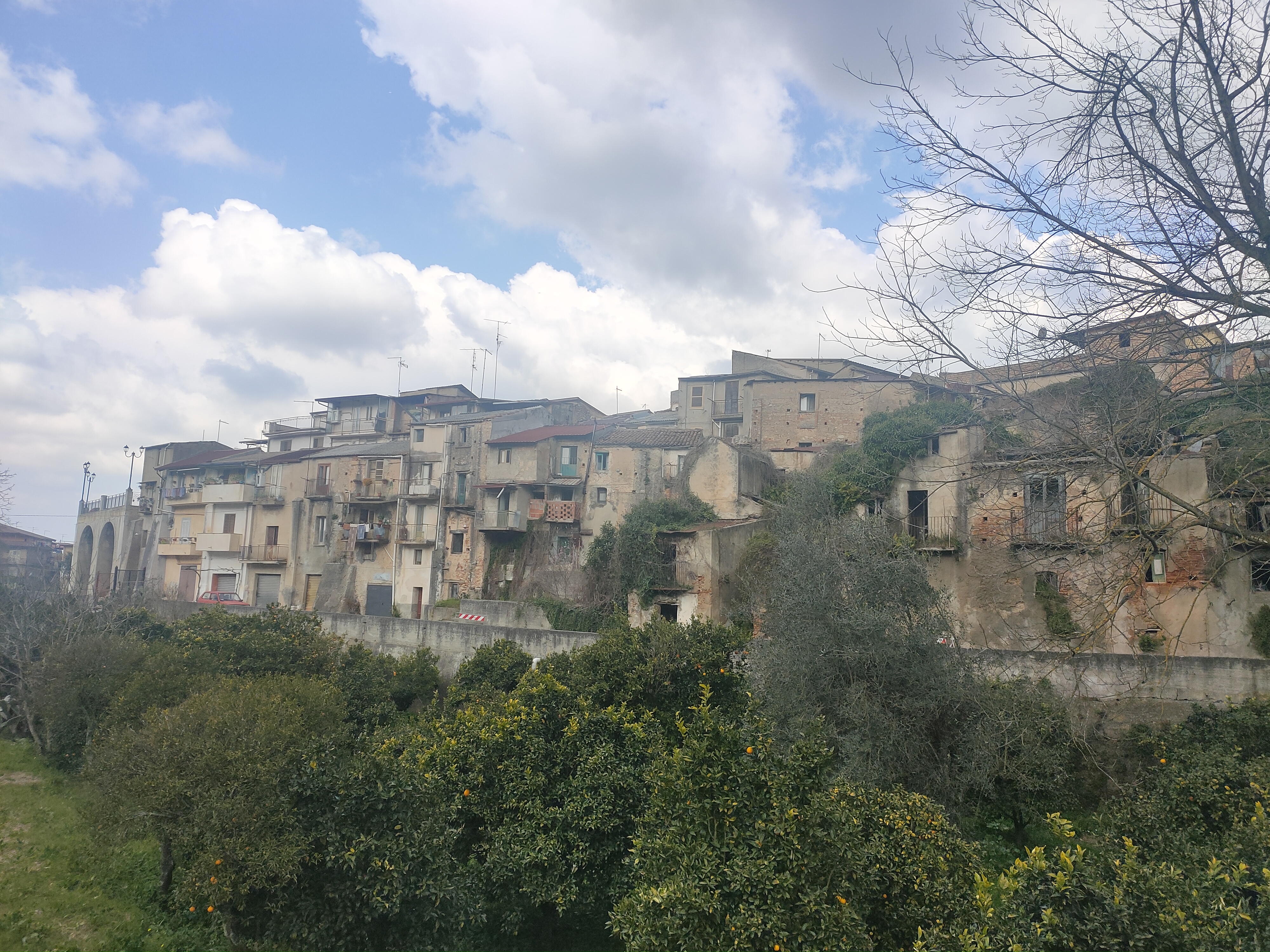 centro storico, di pianura, montano, Cinquefrondi