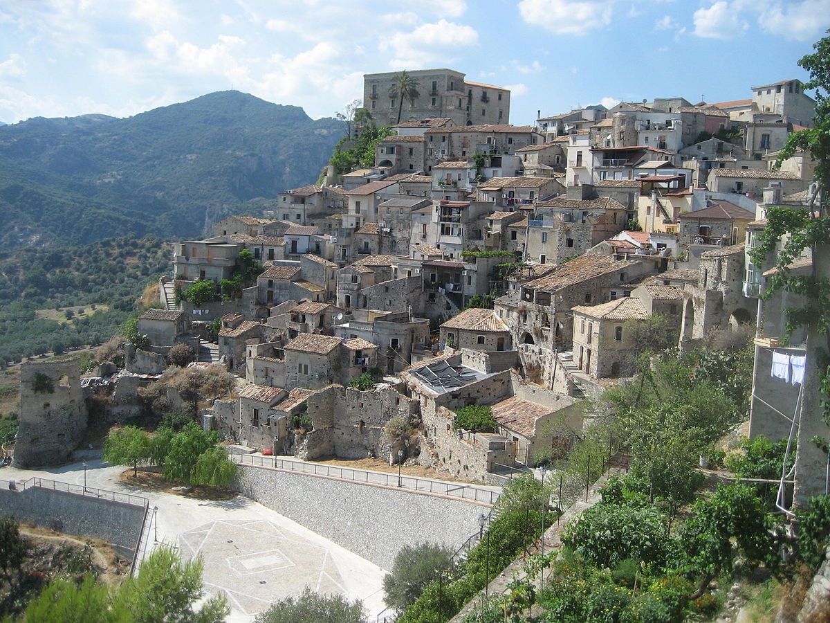 centro storico, collinare, lineare, spontaneo, Placanica, Paganica , Mocta Paganica , Lakònika , Παγκανικ