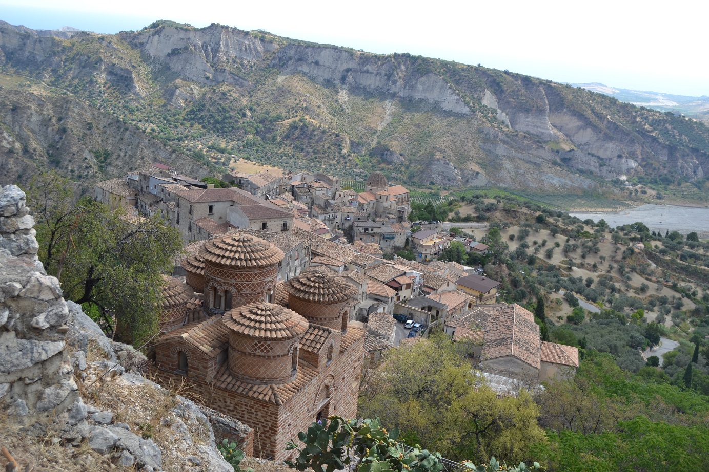 centro storico, di mezzacosta, costiero, difensivo, Stilo
