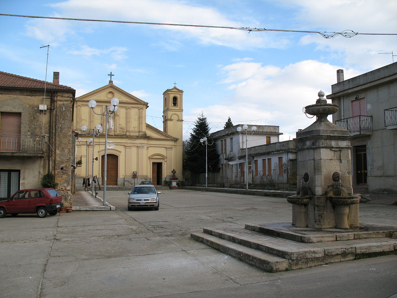 centro storico, di pianura, a scacchiera, Terranova Sappo Minulio