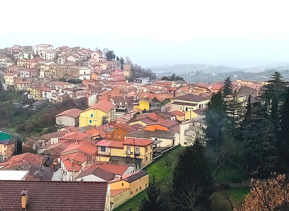centro storico, di crinale, agricolo, Carife, Carifi