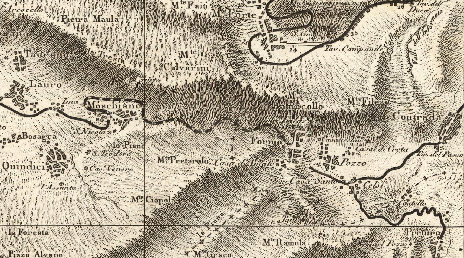 centro storico, agricolo, Contrada, Contrada di Bagnoli