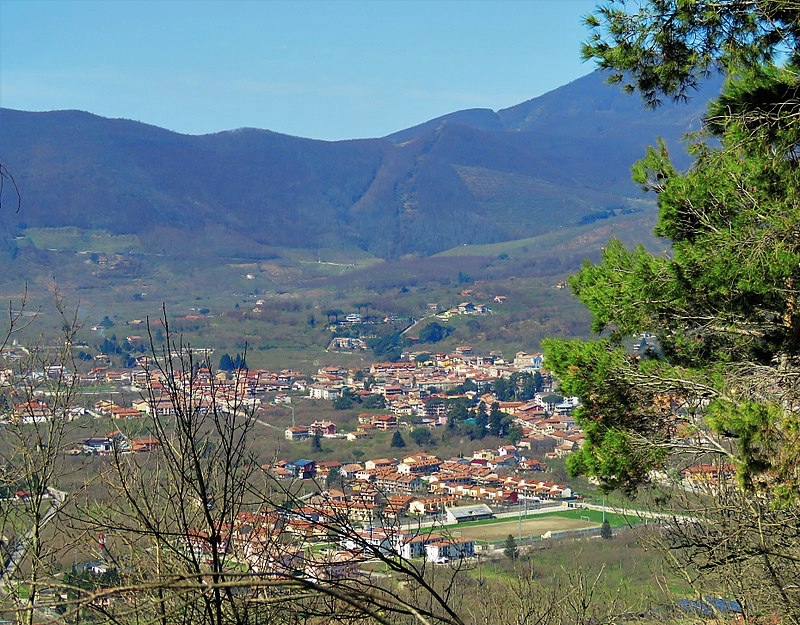 centro storico, di mezzacosta, Forino, Castrum Forini