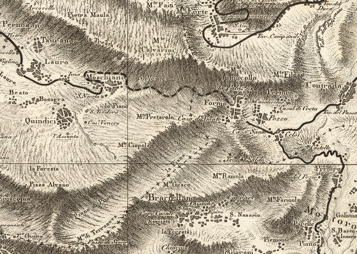 centro storico, montano, Castello