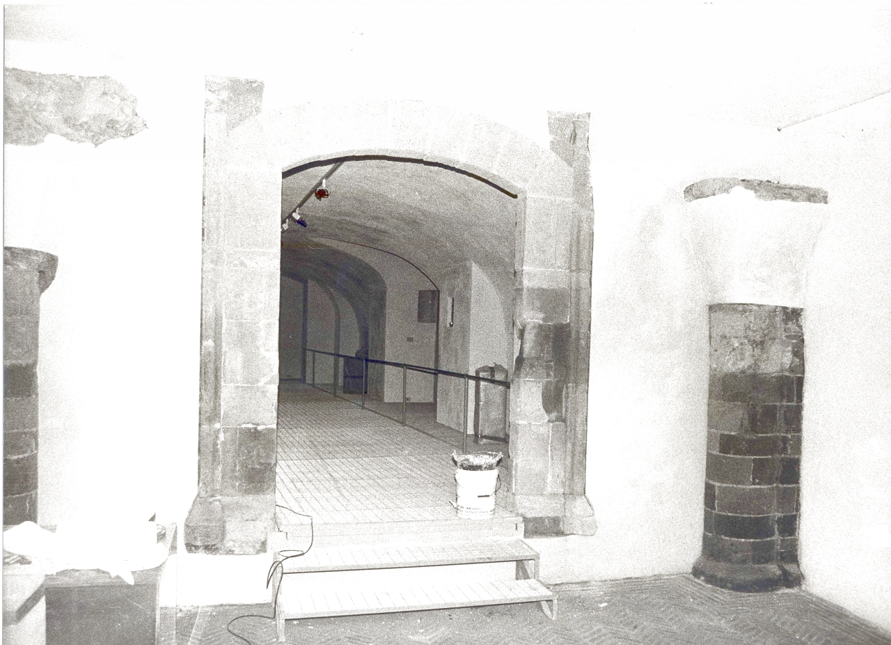 Strutture residue della chiea di S.Maria della Pietà