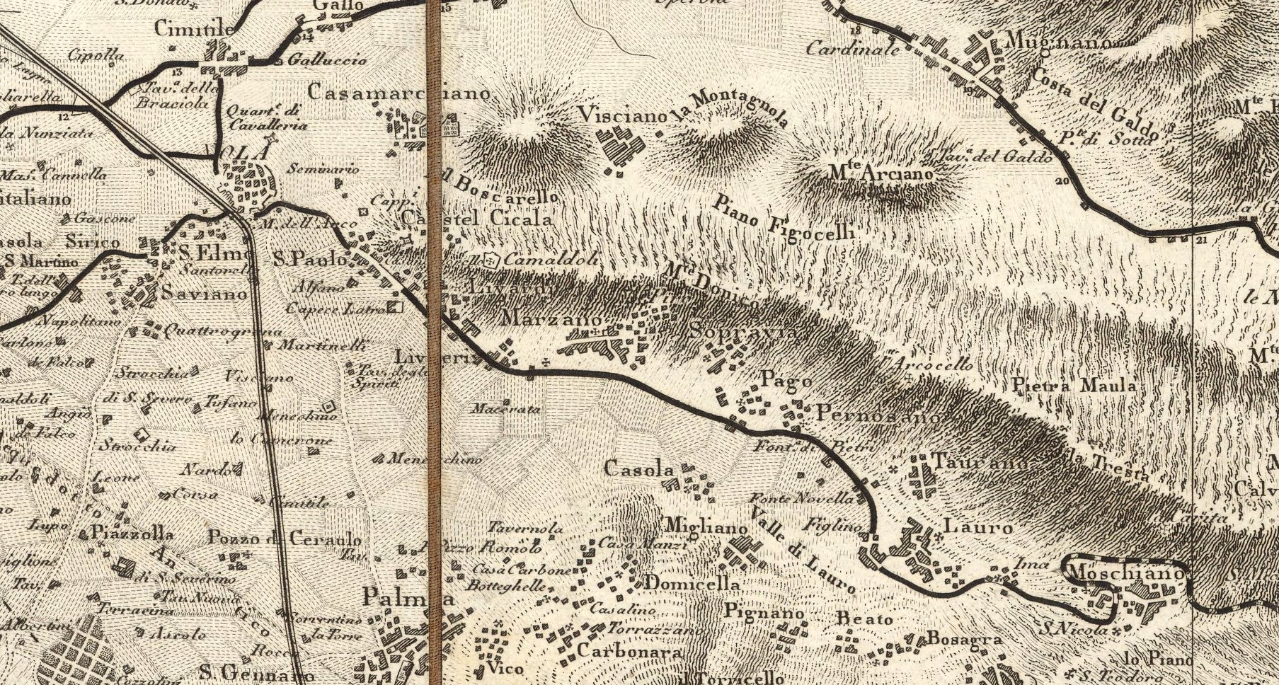 centro storico, collinare, agricolo, Marzano di Nola, Marzano