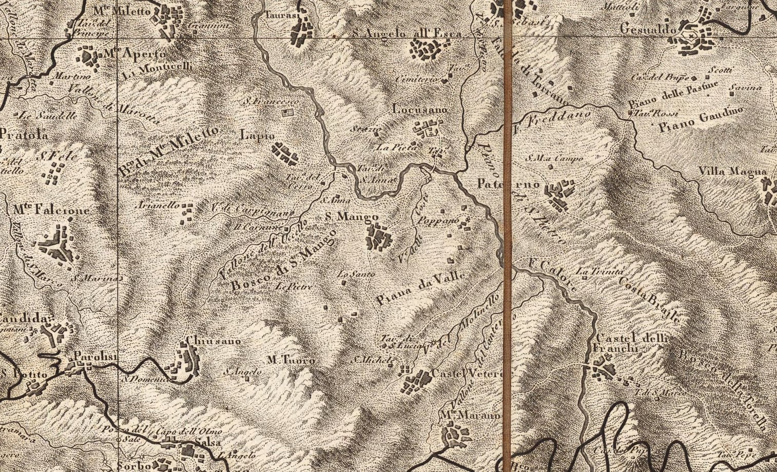 centro storico, collinare, San Mango sul Calore, San Mango , Sancto Magno , San Magno