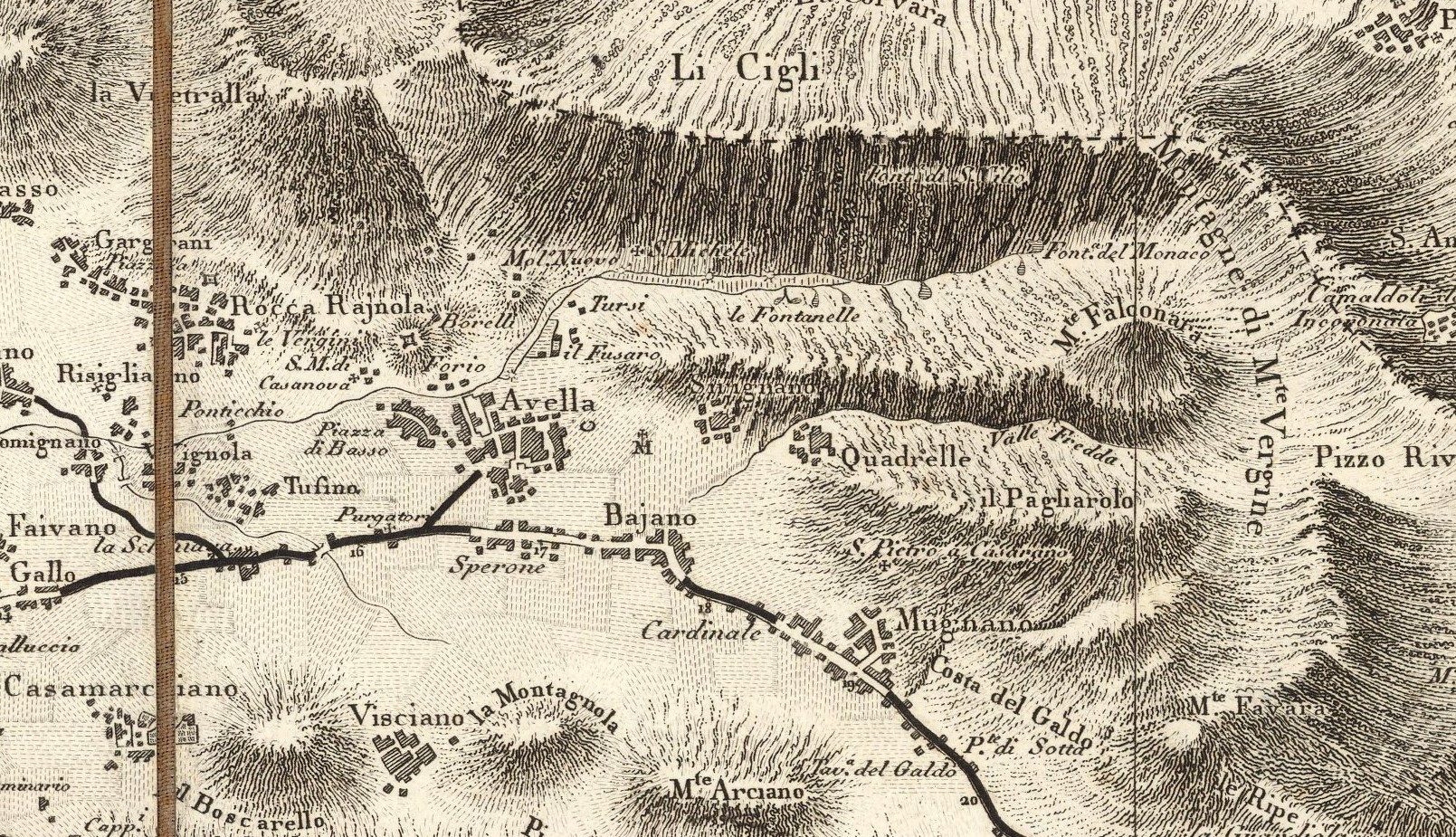 centro storico, collinare, Sirignano