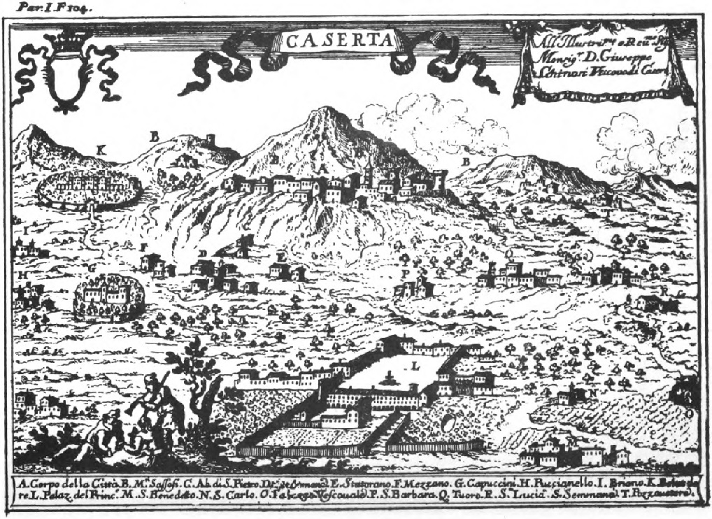 nucleo storico, di crinale, collinare, Caserta Vecchia, Casa Hirta